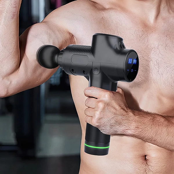 percussion massager, muscle massage gun, handheld massage gun