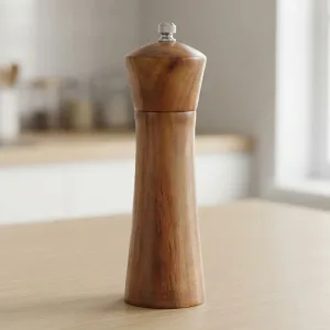 wooden salt and pepper shakers, wooden salt and pepper grinder, wood salt and pepper grinder set