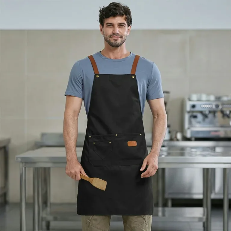 waterproof kitchen apron, cotton kitchen apron