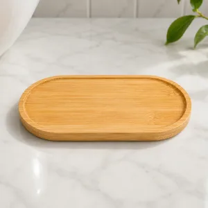 bathroom wooden tray