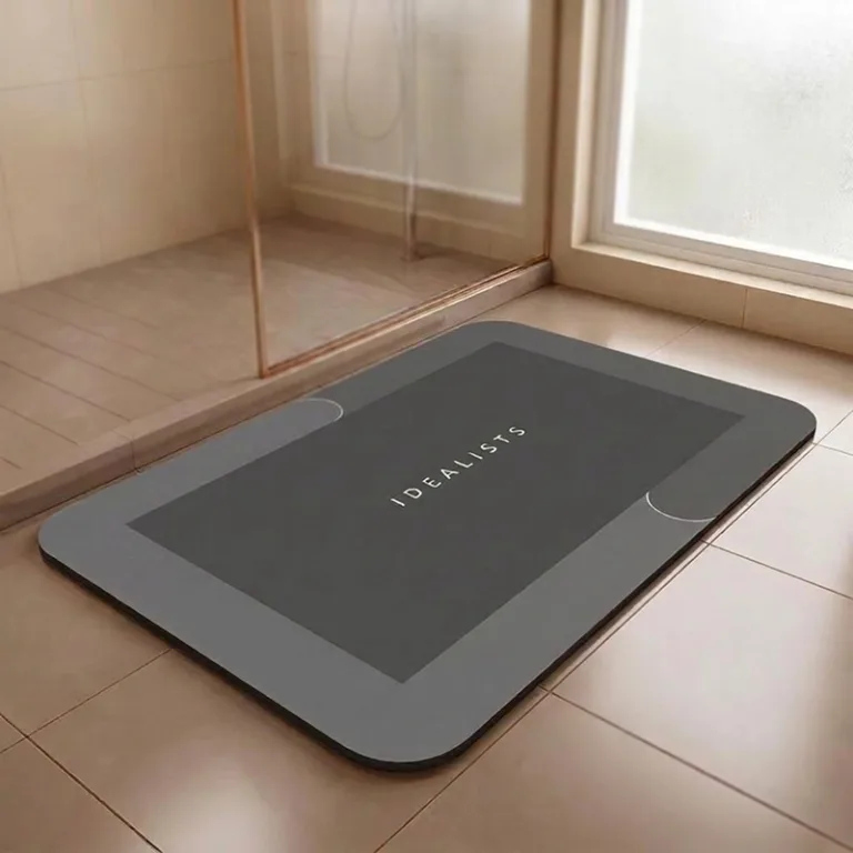 diatom mud bath mat