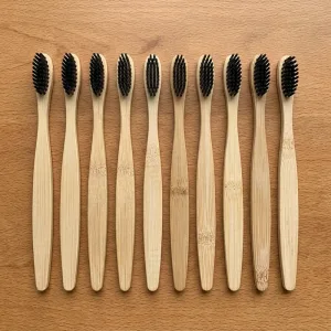 bamboo toothbrush, wooden toothbrush, biodegradable toothbrush, bamboo bristle toothbrush