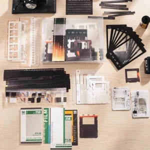 Sada dekorativních samolepek DIY s filmovou tematikou pro tvoření a scrapbooking