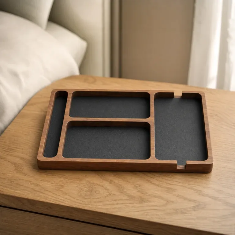 wooden desk organiser, desk tray organizer wood