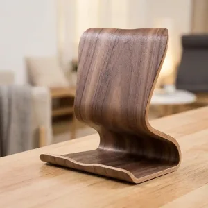 Dřevěný držák na tablet a stojánek na telefon