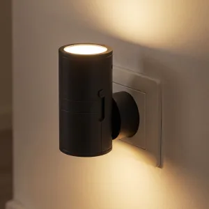 Nastavitelné LED noční světlo do zásuvky citlivé na světlo