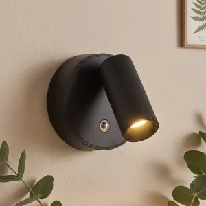 Dobíjecí stmívatelné LED noční světlo na zeď s otočnou magnetickou lampou