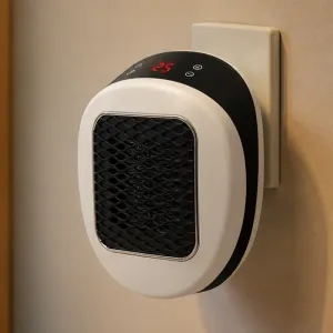 Přenosný elektrický zásuvkový domácí ohřívač s dálkovým ovládáním