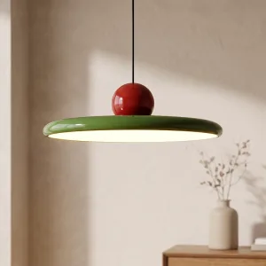 Moderní minimalistický lustr, závěsné stropní LED světlo v teplé bílé