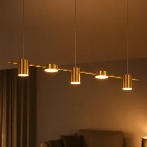 Stylové stmívatelné železné LED závěsné stropní bodové svítidlo