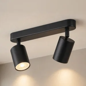 Stylové otočné hliníkové LED stropní bodové světlo