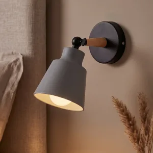 Minimalistické ložnicové nástěnné LED svítidlo s otočným ramenem
