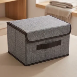 Úložný organizér z netkané textilie s víkem