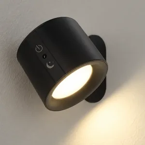 LED nástěnné svítidlo s dálkovým ovládáním, nastavitelné a otočné